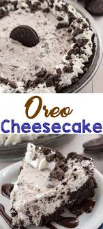 No Bake Oreo Cheesecake Recipe Crazy For Crust Recipe No Bake Cheesecake Filling Easy No Bake Cheesecake Oreo Cheesecake Recipes