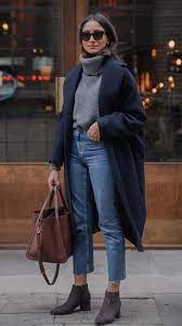 Freitag Fall Fashion Coats Winter Outfit Inspiration Denim Winter Outfit