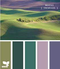 Color Wander Design Seeds Mental Vacation Color Pallets