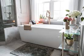 The bathroom is very small and any small enhancements i can make around the room add a lot of usability, even if it's just for something to catch the eye. Diy Bathtub Tray With Reclaimed Wood Deeply Southern Home