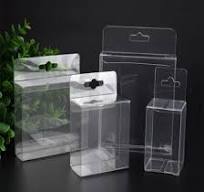 Plastic Clear PVC Boxes Pet Carry Cases Packaging Box with ...