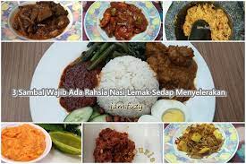 Resepi nasi lemak club : Resepi Nasi Lemak Sedap Dengan 4 Sambal Pemikat Selera Iamfuzy Com