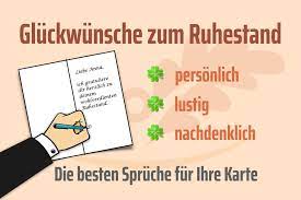 Sprüche zum Ruhestand: Mehr als 60 Verse von heiter bis nachdenklich