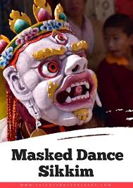 Kagyed Dance Chham Masked Dance Of Sikkim Tale Of 2 Backpackers Draw a picture of sikkim regional dance. kagyed dance chham masked dance of