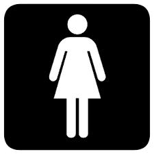 Sinal Quadrado De Banheiro Feminino Vector Imagem Banheiro Feminino Placa Banheiro Feminino Ideias Para Banheiro