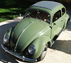 Image result for Reseda Green 1950 Beetle