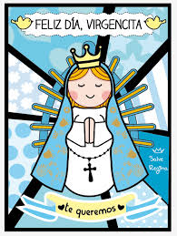 Pin De Fabiana Gegenschatz En 1era Comunion Virgen De Lujan Virgen Maria Dibujo Virgencita