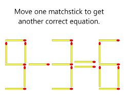 Try your hand at this doozy—and you won't even need a calculat. Match Stick Equation Puzzle Puzzles Math Easy Solutions