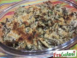 Vi consigliamo i funghi champignon al forno. Ricetta Funghi E Cuori Di Carciofi Al Forno Light Ricette Di Fragolosi