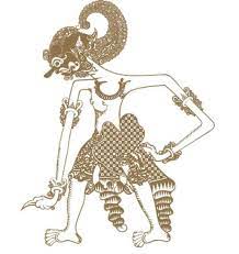 Hasil Gambar Untuk Wayang Arjuna Hitam Putih Seni Jepang Seni Gambar