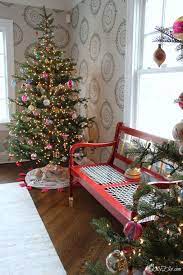 Vintage Shiny Brite Christmas Dining Room Vintage Christmas Tree Decorations Christmas Decor Diy Retro Christmas Tree