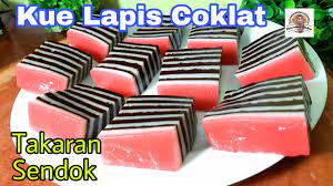 Resep lapis tapioka talaran gelas : Kue Lapis Coklat Tapioka Takaran Sendok Coklatnya Nggak Main Main Youtube