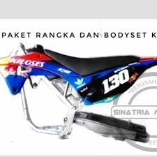Trail rx king modif ktm 2013'yang saya pake buat trabas.rangka custom trail rx king ini saya buat di bengkel psbmx, semoga. Jual Paket Rangka Plus Body Klx Bf Buat Mesin Rxking Ninja Tiger Kab Bandung Sinatriastore Tokopedia
