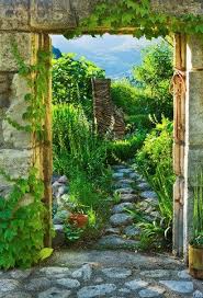 When You Say A Situation Or A Person Is Hopeless You Are Slamming The Door In The Face Of God Charles L Allen Dream Garden Garden Mural Beautiful Gardens