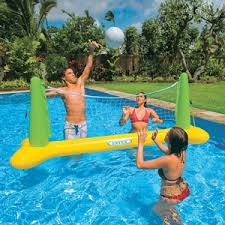 So there can be no holiday video without the pool. Poolside Fun Games And Products For Swimming Pools
