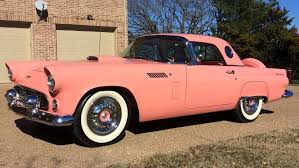 Image result for Sunset Coral 1957 Thunderbird