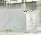 KINGS-WING White Color Marble Block Raw Stone Dione White Marble Quarry  Stone Block
