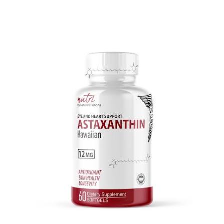Astaxanthin 12mg (120 Soft-gels, USA Made) ( 3pcs Combo )