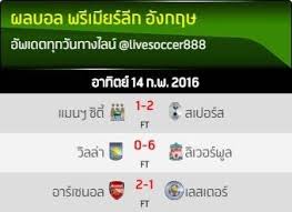 ติดตามรายงานสด พรีเมียร์ลีก อังกฤษ แมนเชสเตอร์ ยูไนเต็ด พบ. à¸œà¸¥à¸šà¸­à¸¥ à¸žà¸£ à¹€à¸¡ à¸¢à¸£ à¸¥ à¸ à¸­ à¸‡à¸à¸¤à¸© à¸„ à¸™à¸§ à¸™à¸­à¸²à¸— à¸•à¸¢ à¸— 14 à¸ à¸¡à¸ à¸²à¸ž à¸™à¸˜ 2016 à¸žà¸£ à¹€à¸¡ à¸¢à¸£ à¸¥ à¸ à¸­ à¸‡à¸à¸¤à¸©