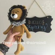 Amigurumi Aslan Tarifi Tig Desenleri Amigurumi Ayicik