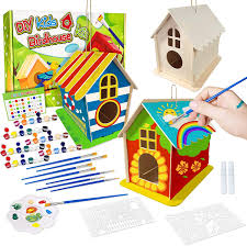 She's been searching for butterfly pictures and … Amazon Com 3 Sets Birdhouses Kits Kids Toys Gifts For Age 3 4 5 6 Years Old Boys Girls Diy Wooden Bird House Bulk Crafts Garden Playset For Toddler Adult To Build