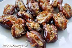 Amee S Savory Dish Mascarpone Stuffed Dates With Maple Drizzle Food Cooking Recipes Savoury Dishes