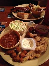 People stung by catfish are usually fishing or bathing when they make contact with a catfish, usually by stepping on it or handling the fish after it has been caught. Fried Catfish Bottom And Ribs Top With Tons Of Sides And Pass Arounds Picture Of Lambert S Cafe Foley Tripadvisor