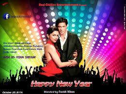Enjoy The Movie Trailer Of Farah Khan S Happy New Year Happy New Year Movie Happy New Year Song New Years Song