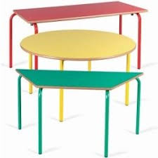 Pre School Nursery Height Tables Furniture School Furniture Circular Table