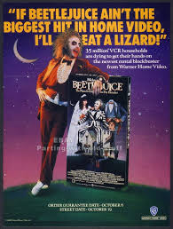 Beetlejuice graveyard review final show at universal studios florida. Vhs Ad