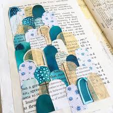 Fun Art Journal Page Using Shapes Altered Book Art Art Journal Pages Art Pages