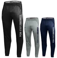 Penn State Under Armour Mens Fleece Joggers Mens Pants