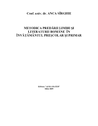 Pdf Literaturii Romane In InvÄƒÅ£Äƒmantul Prescolar Si Primar Elena Silvia Degeratu Academia Edu