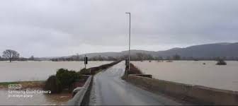 This is Llandrinio 20 minutes ago Surrounding areas will be similar Cars in  flood water It only takes six inches of water before a driver can lose  control of a small vehicle.