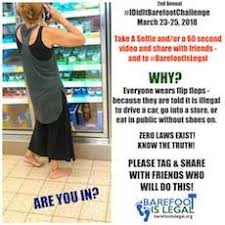 Where can i go barefoot. They Re Fighting For Your Right To Go Barefoot Wherever Whenever Phillyvoice