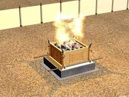 38 he made the altar of burnt offering also of acacia wood; Scriptures The Burnt Offering Altar Scriptures