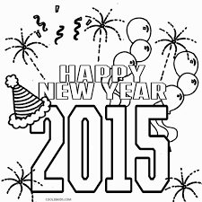 Printable coloring and activity pages are one way to keep the kids happy (or at least occupie. Printable New Years Coloring Pages For Kids