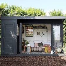 51 Impressive Outdoor Decorate With Small Garden Homiku Com Summer House Interiors Summer House Garden Contemporary Garden Rooms