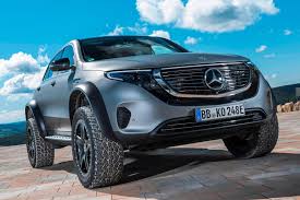 Say Hello To The Mercedes Benz Eqc 4x4 It S Almost Eight Inches Taller Than The Standard Eqc Mercedes Mercedes Benz Benz