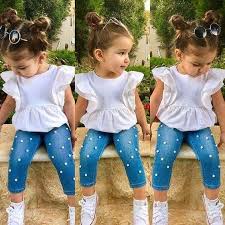 Pin By Yasmin Dilone On Moda Infantil Baby Girl Outfits Summer Little Girl Outfits Kids Outfits