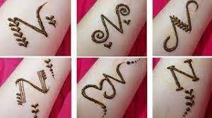 Alphabet tattoo data letter decals. Free Mehndi Designs N Watch Online Khatrimaza