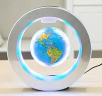 Amazon.com: Levitation Floating Globe 4inch Rotating ...