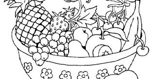 Meyve Sepeti Boyama Sayfalari Boyama Sayfalari Boyama Kitaplari Meyve