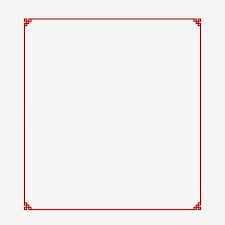 Red Chinese Style Frame New Year Border Rectangle Clipart Chinese New Year Border Border Design Png And Vector With Transparent Background For Free Download Border Design Chinese New Year Background Chinese