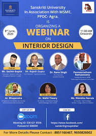 Agra Is Organising An Interesting Webinar On Interior Design On June 8th At 11 00 Am