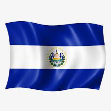 El Salvador Waving Flag Graphic Design Background Templates Flag El Salvador