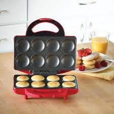 Mini Electric Pancake Maker Makes 8 Pancakes Pancake Maker Electric Pancake Maker Snacks