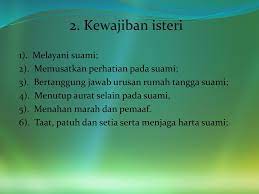 Sama seperti kewajiban sebelumnya, ketaatan ini hadir atas dasar karena allah swt. Artikel Kewajiban Suami Dan Istri Dalam Rumah Tangga Hbs Blog Hakana Borneo Sejahtera