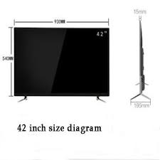 Besides good quality brands, you'll also find plenty of discounts when you shop for 60 inch tv during big sales. How Wide Is A 42 Inch Flat Screen Tv