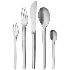Besteck in matt gold, hochwertig verarbeitet und in europa hergestellt. Wmf Evoque Protect Besteck Set 60 Teilig Matt